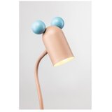Gtv Svetlomodra-rožnata namizna svetilka s kovinskim senčilom (višina 50 cm) Mouse – | Shoptok.si