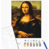  Slika za samostalno slikanje - Leonardo da Vinci &amp;ndash; Mona Lisa 40x50 Slike