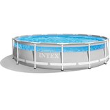 Intex bazen sa metalnom konstrukcijom Prism Frame Clearview Premium 427 x 107 cm – 26722NP | Eponuda.ba