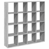 Ormarić z knjige boja hrasta 137,5x29x137,5cm konstruirano drvo | shoptok.hr