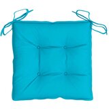  Jastuci za stolice 2 kom tirkizni 40 x 40 x 7 cm od tkanine | shoptok.hr