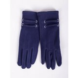 Yoclub Woman's Women's Gloves RES-0099K-195C Navy Blue Cene'.'