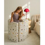 Wigiwama Bel otroški fotelj iz tkanine bouclé/iz šenilje Terrazzo Moon – | Shoptok.si