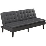 Støraa Siva sklopiva sofa od imitacije kože 191 cm Maine – | shoptok.hr