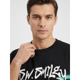 Sinsay Pamučna majica s printom na leđima Smiley World | shoptok.hr