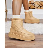 Resti Light brown women's boots a'la snow boots Kacecica | ePonuda.com