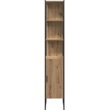  Set namještaja za kupaonicu 4 kom. Smeđa 33 x 33 x 185,5 cm | shoptok.hr