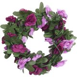  Božićni cvjetni vijenci 6 kom svjetloljubičasti 250 cm | shoptok.hr