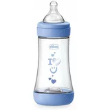 Chicco Perfect 5 bočica za bebe 2 m+ Medium Flow Blue 240 ml