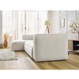 Bobochic Paris Bela kotna sedežna garnitura iz tkanine bouclé (levi kot) Zephyr – | Shoptok.si