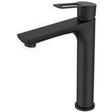 AQUAART Armatura za umivalnik Intenso Black (visok izliv, črna, mat) Cene