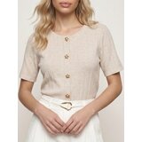 Sinsay Bluza s ukrasnim gumbima s viskozom | shoptok.hr
