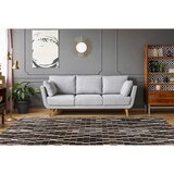 Kayoom TEKAČ 80/150 cm tkano črna, bela | Shoptok.si