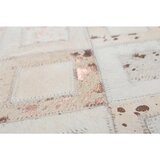 Kayoom USNJENA PREPROGA Spark 160/230 cm barve kroma, barve šampanjca | Shoptok.si