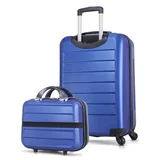 set kofera 1574, 2 dijela, plava