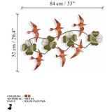 WALLXPERT Dekorativni metalni zidni dodatak Bys 190 C | Eponuda.com