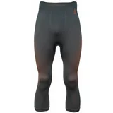 Odlo BL BOTTOM 3/4 PERFORMANCE WARM ECO Muške funkcionalne tričetvrt hlače, tamno siva, veličina