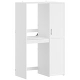 SoBuy Pralno-sušilni Stroj Omarica Bela 110x66x186cm BZR231-W, (5000485467) Cene