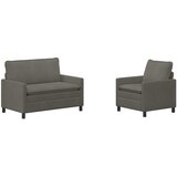  Set sofe 2 pcs Svjetlosiva Tkanina | shoptok.hr