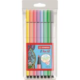 Stabilo Pen 68, komplet 8 pastelnih barv | Shoptok.si