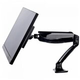 Iiyama Flexible desk mount for single monitor with height adjustable gas spring. Deskmount with clamp or grommet. Monitor size 10~27", VESA 75x75 or 100x100mm, 1~5kg | ePonuda.com