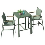 Green Bay Baštenski set visoko sedenje olive Cene