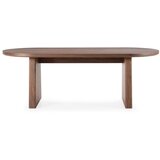 MOME Jedilna miza v orehovem dekorju 100x200 cm Blair – | Shoptok.si
