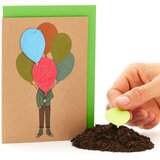  Cvetoča voščilnica "Šopek balonov" - 1 kos | Shoptok.si