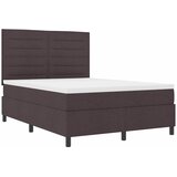 Krevet s opruga kutije Tamno smeđa 140 x 190 cm tkanina | shoptok.hr