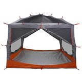  Unutarnji šator s krovom Siva i narančasta 300 x 300 x 250 cm | shoptok.hr
