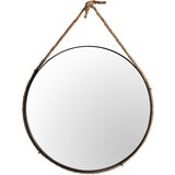 Tutumi OKRUGLO OGLEDALO NA UŽETU 60 CM LOFT CRNO MSJ-60B | shoptok.hr