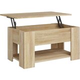  Stolić za kavu boja hrasta 79 x 49 x 41 cm konstruirano drvo | shoptok.hr