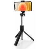 Onasi selfie tripod stojalo R1 za snemanje in slikanje selfie posnetkov - črn | Shoptok.si