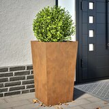 vidaXL Vrtno korito 45x45x75 cm korten jeklo Cene