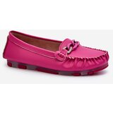 S. BARSKI Suede Comfortable Loafers Fuchsia Giovana | Shoptok.si