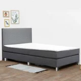 Krevet Samac Boxspring Alta 90x200 + madrac + akcija Gratis nadmadrac