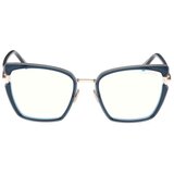 Tom Ford Ženske dioptrijske naočale FT5984-B Blue (plave) Cijene