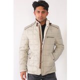Dewberry M8640 MEN'S COAT-BEIGE Cene