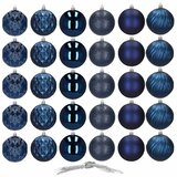  Set Božićnih Kuglica za Ukrasiti Božićno Drvo, 8 cm, 30 komada | shoptok.hr