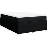 Maison Chic Box spring postelja - Vzmetna postelja z vzmetnico črna 160x200 cm blago SL11759, (21884525) | Shoptok.si