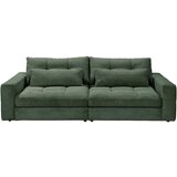 Livetastic VELIKA ZOFA, temno zelena tekstil | Shoptok.si