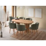 Hanah home Trpezarijski sto Milas-2991, 180x77x90 cm, Smeđa | Eponuda.ba