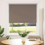 vidaXL Rolo zatemnjena kava 115x130cm tkanina širina 110,7cm poliester | Shoptok.si