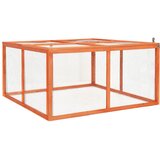  Kavez za zečeve 124 x 120 x 60 cm od masivne jelovine | shoptok.hr