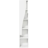  Kotna omarica Bela 27,5x27x140cm Konstruiran les, (5000113070) | Shoptok.si