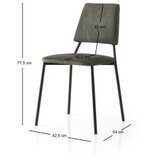 Hanah home set 2 stolice Lıma 4553 V2 | ePonuda.com