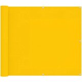  Balcony ekran Žuta 90 x 200 cm PU prekriveni oksford alu - Žuta 90 x 200 cm | shoptok.hr