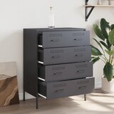  Komoda antracit 68 x 39 x 89 cm čelična | shoptok.hr