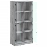  Visoka komoda s vratima 68x37x142 cm konstruirano drvo | Eponuda.ba