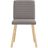  Jedilni stoli 4 kosi taupe blago, (21828439) | Shoptok.si